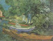 Vincent Van Gogh Bank of the Oise at Auvers (nn04) oil painting on canvas